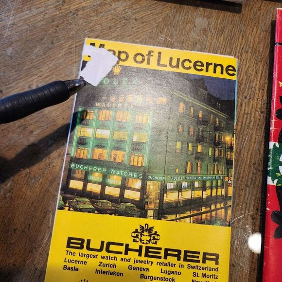 Mixed Vintage Ephemera‎ Lot Of European Travel Maps Brochures - Picture 8 of 13